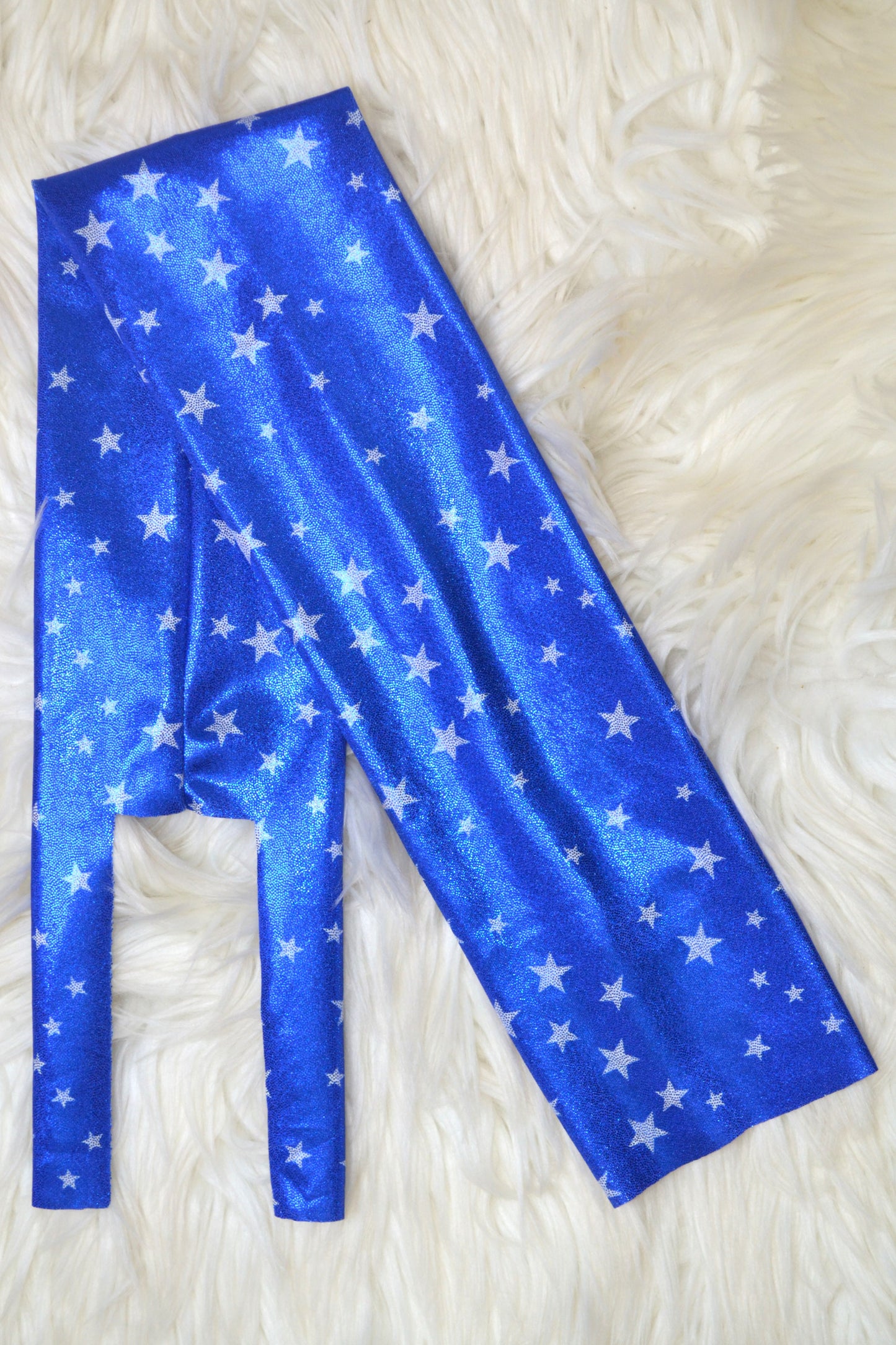 Small Blue Stars Tail Bag Sparkle Shimmer