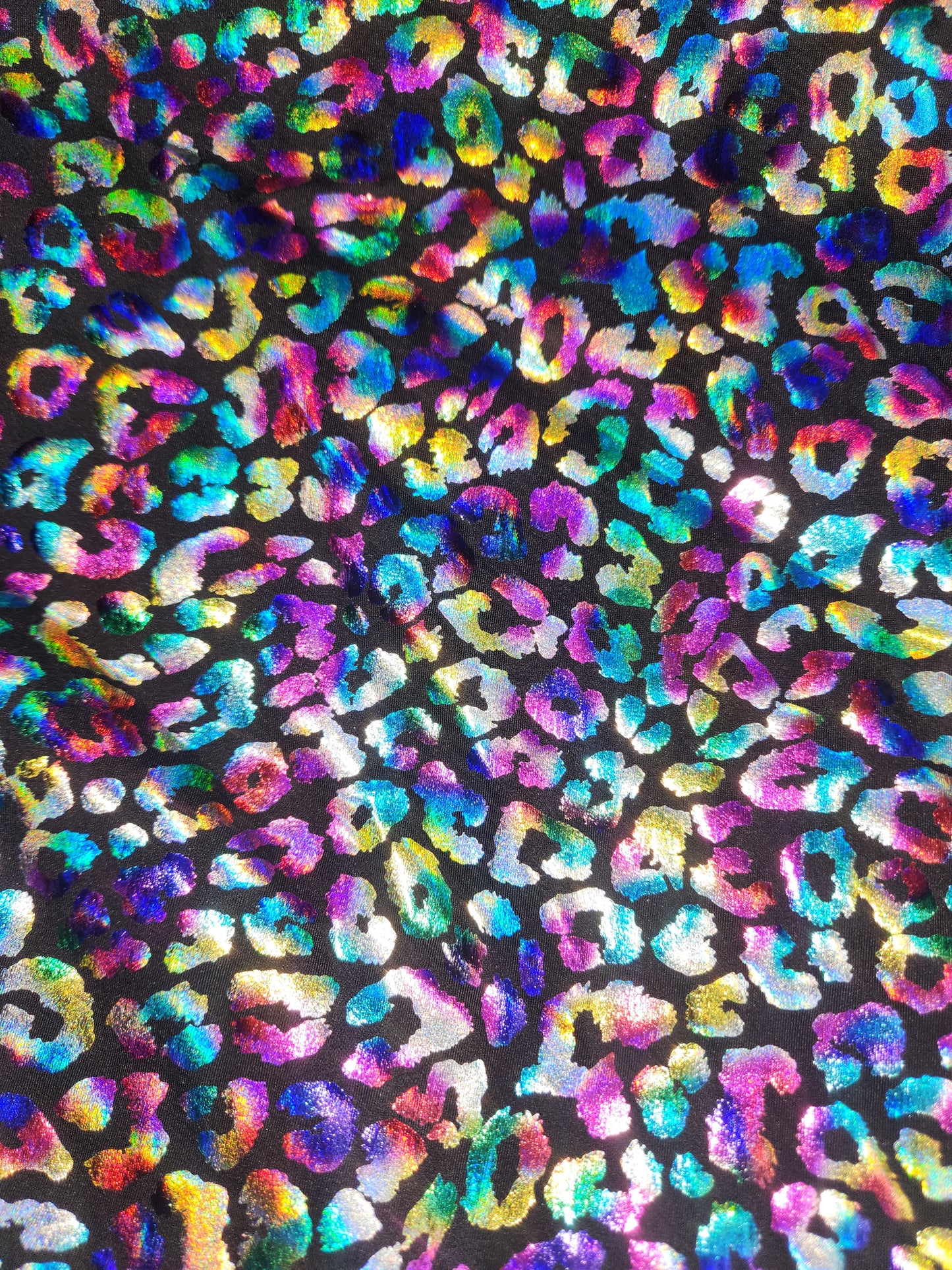 Rainbow Cheetah Tail Bag