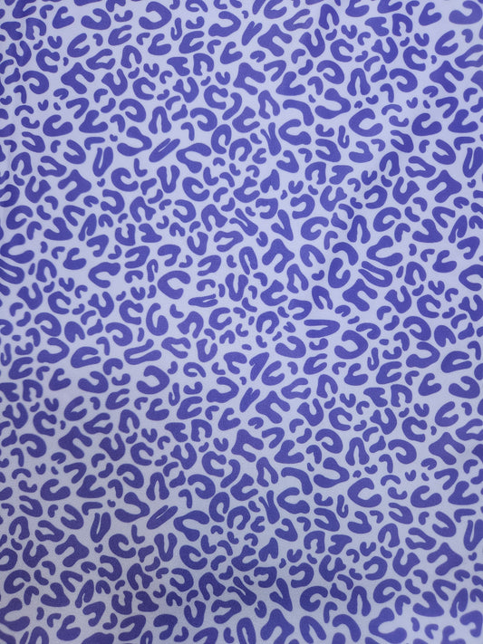 Purple Cheetah Tail Bag