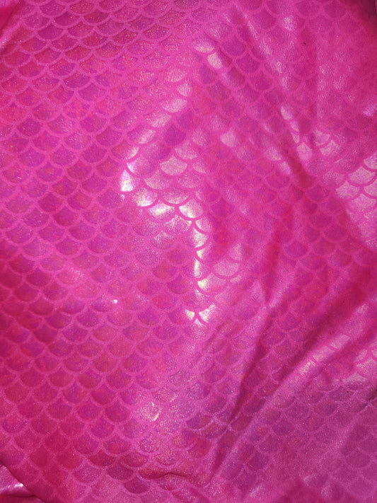 Pink Mermaid Tail Bag