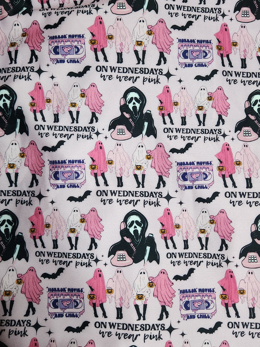 Wednesdays Pink Halloween Tail Bag
