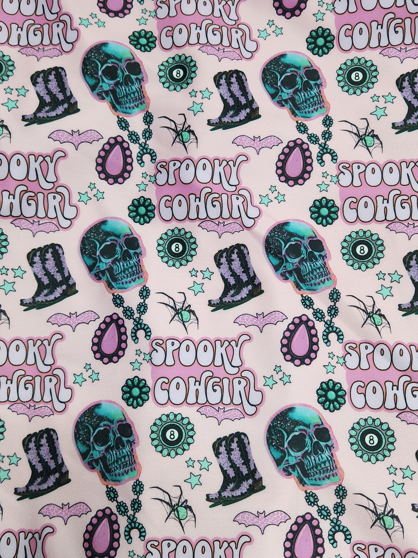 Pink Spooky Cowgirl Tail Bag