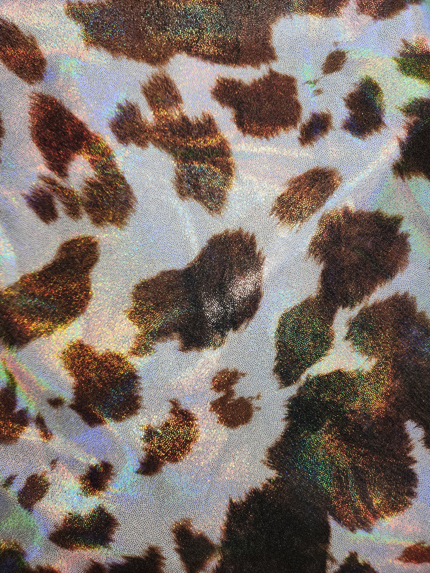 Brown Cow Tail Bag Holographic