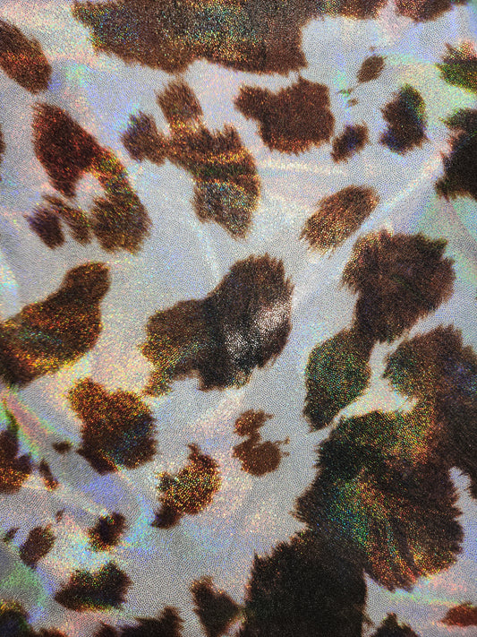 Brown Cow Tail Bag Holographic
