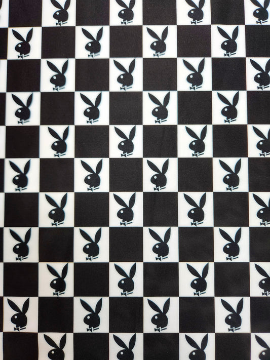 Classic Bunny Checker Tail Bag