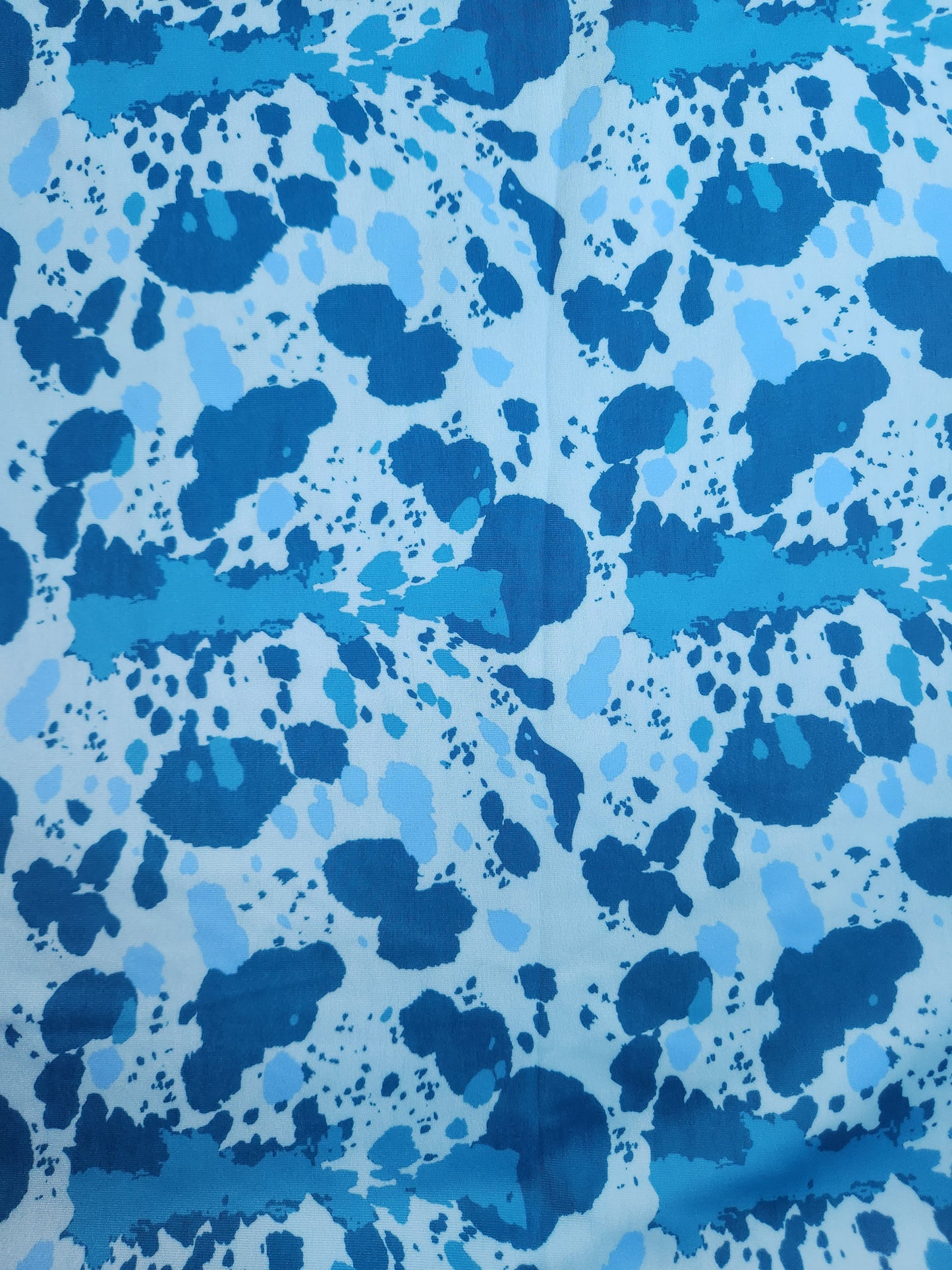 Blue Cow Tail Bag