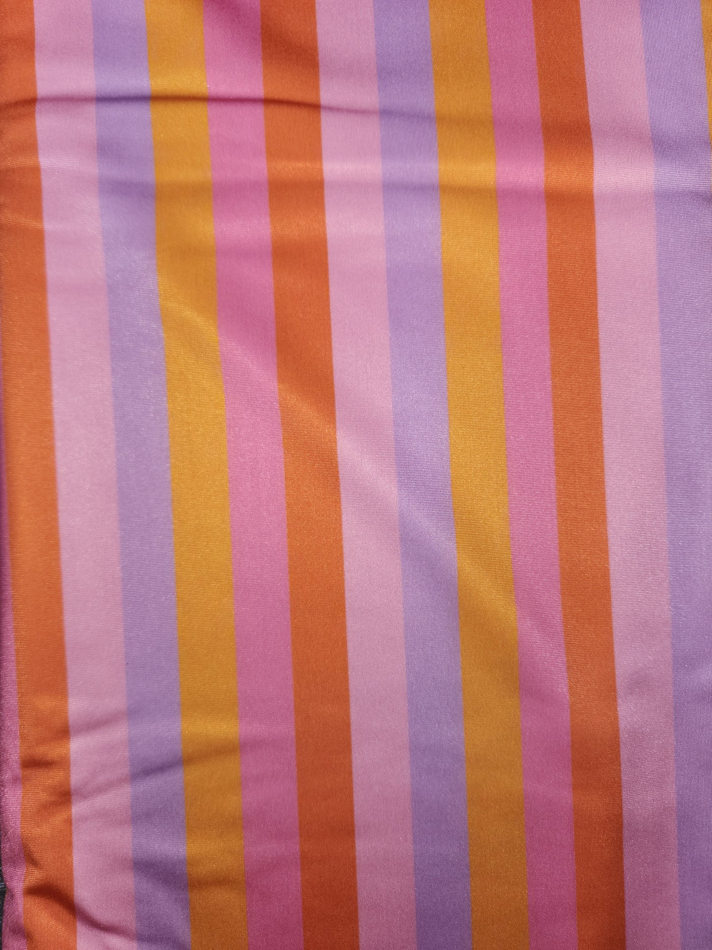 Orange Pink Purple Stripes Tail Bag